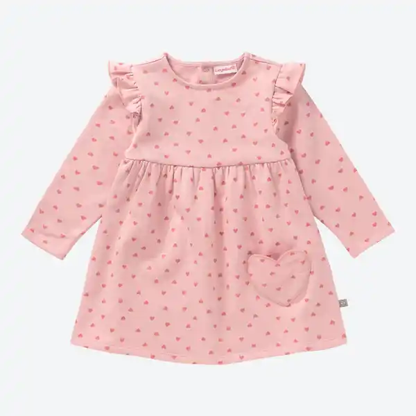 Bild 1 von Baby-Mädchen-Kleid mit Herztasche