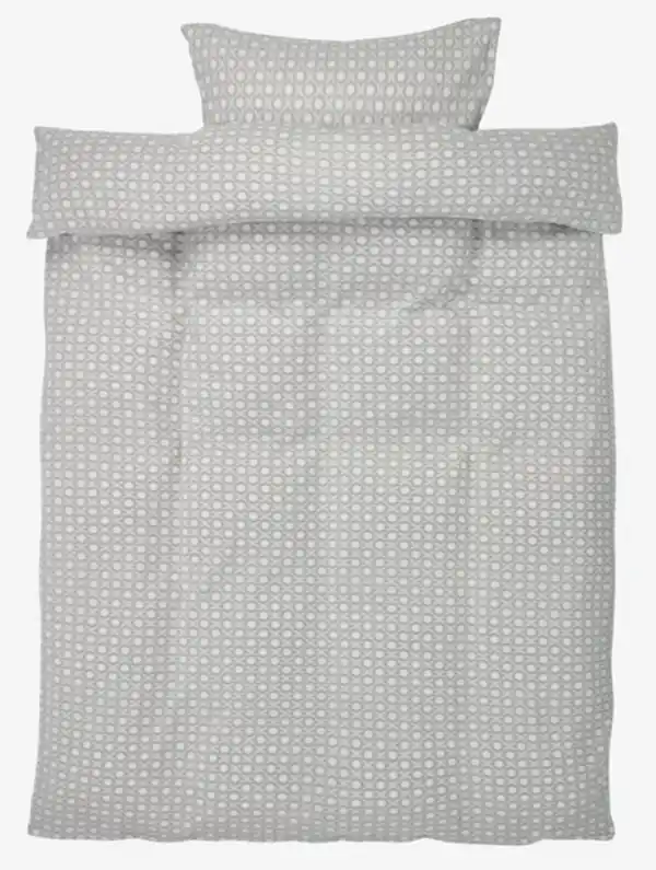 Bild 1 von Fleece-Bettwäsche SISSE 135x200 grau