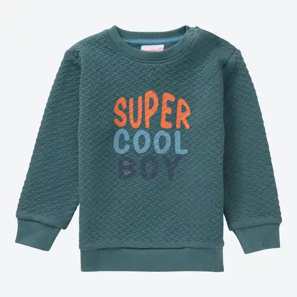 Bild 1 von Baby-Jungen-Sweatshirt in Stepp-Optik