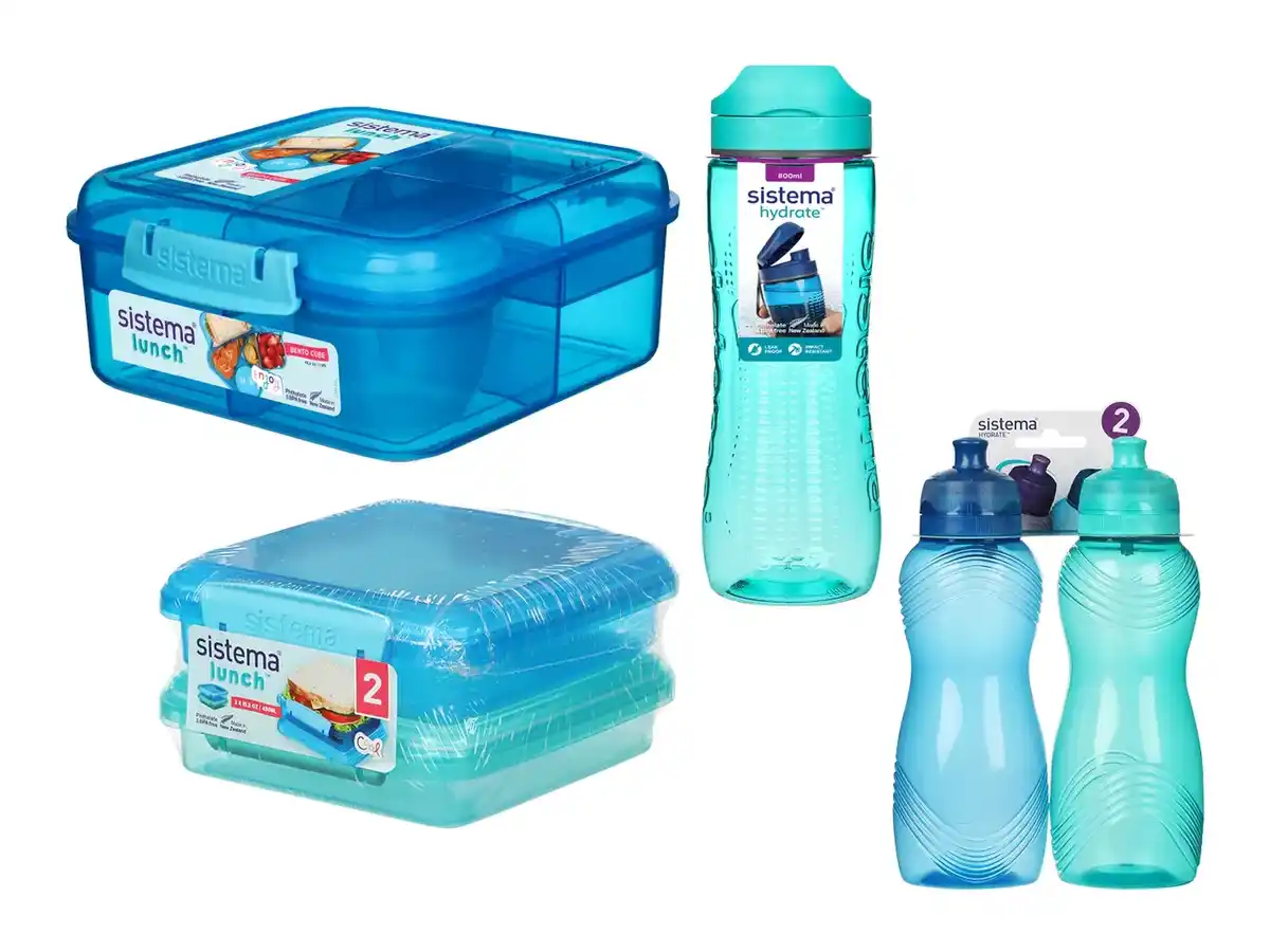 Bild 1 von SISTEMA Trinkflasche/Frischhaltebox