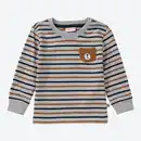 Bild 1 von Baby-Jungen-Shirt mit Bär-Stickerei