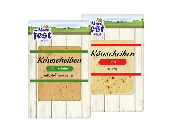 Bild 1 von Alpenfest Pinzgauer Käsescheiben,  150 g