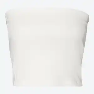 Damen-Bandeau-Top aus reiner Baumwolle