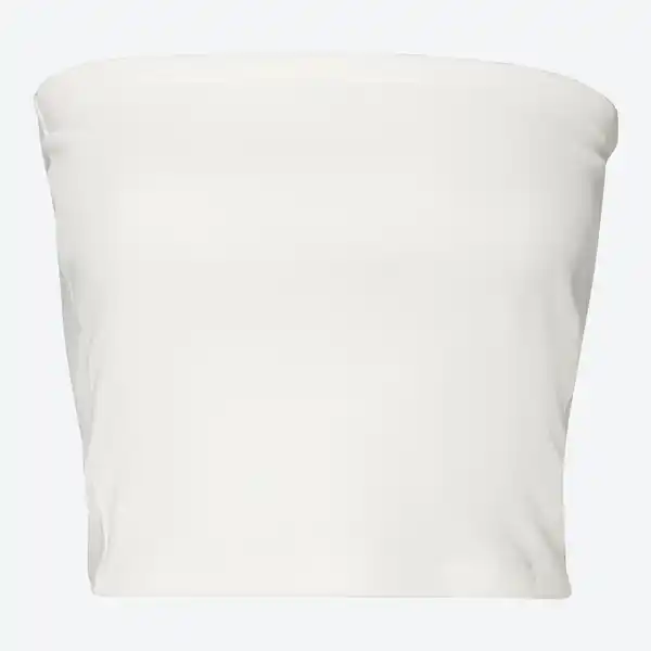 Bild 1 von Damen-Bandeau-Top aus reiner Baumwolle