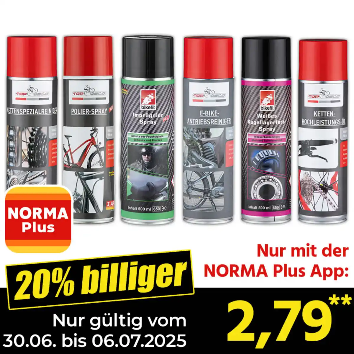 Bild 1 von Top Velo Fahrrad-/ Motorrad-Sprays 500 ml