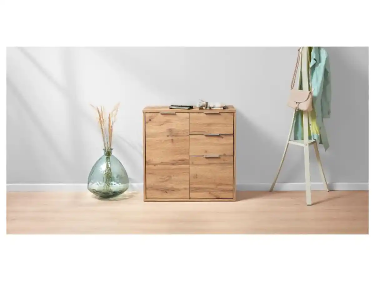 Bild 2 von LIVARNO home Kommode »Verona«, mit Griffe in Mattsilber-Optik