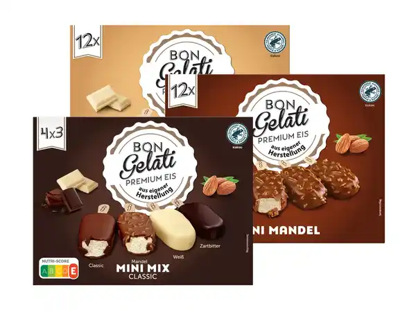 Bild 1 von Bon Gelati Premium Stieleis Mini