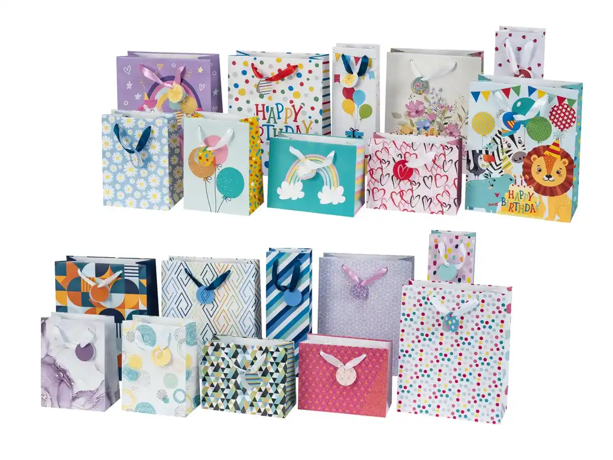 Bild 1 von crelando® Geschenktaschen-Set, 10-teilig