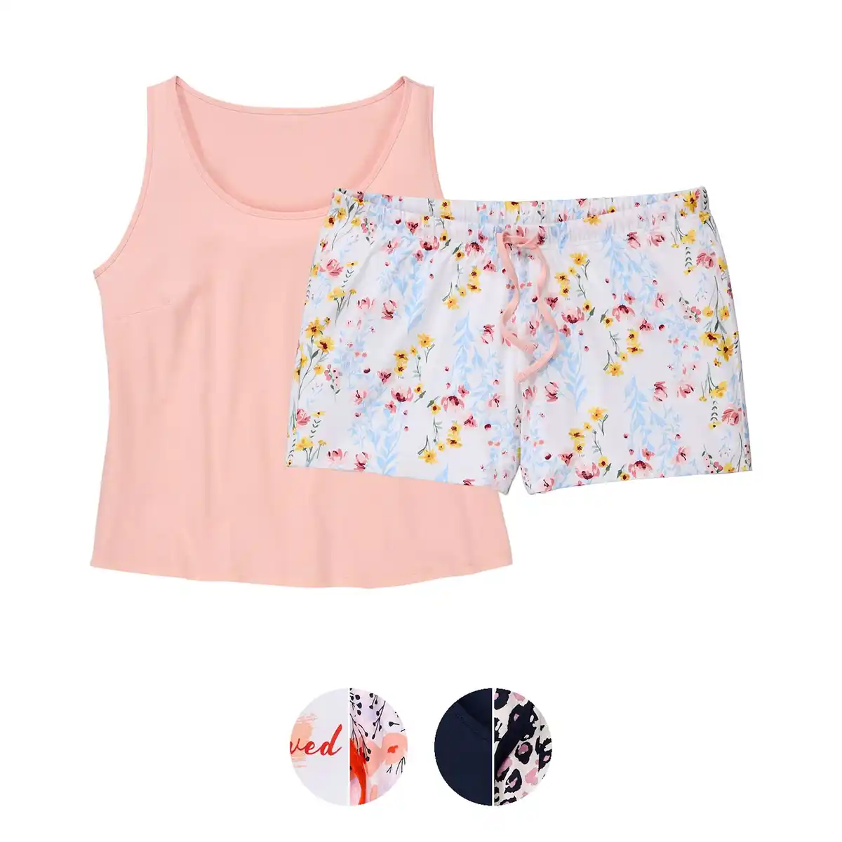 Bild 1 von UP2FASHION PLUS SIZE Damen Sommer Pyjama