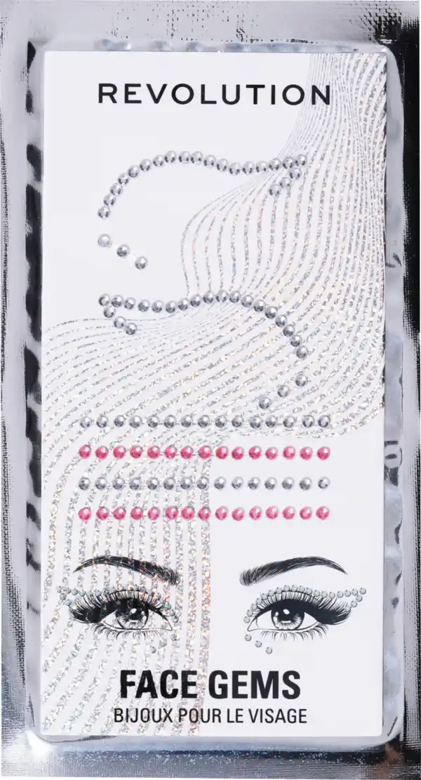 Bild 1 von REVOLUTION Gesichtssteine Metallic Muse Silver Flick Eye Gems