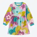 Bild 1 von Kinder-Mädchen-Kleid mit bunten Blumen gemustert