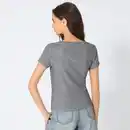Bild 4 von Damen-T-Shirt mit Rundhalsausschnitt