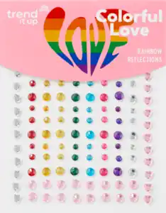 trend !t up Gesichtssteine Colorful Love