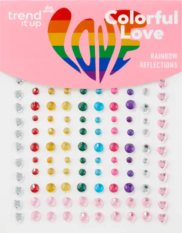 Bild 1 von trend !t up Gesichtssteine Colorful Love