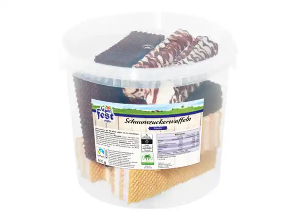 Bild 1 von Alpenfest Schaumzuckerwaffeln,  600 g