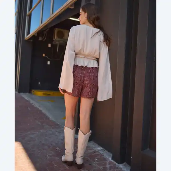 Bild 4 von Damen-Shorts aus reiner Viskose
