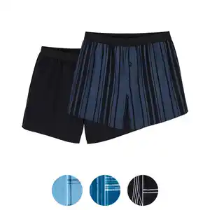 UP2FASHION MEN Herren Boxershorts, 2er-Set
