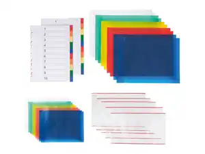 crelando® Buchschutzhüllen/Heftschoner/Register