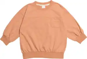 Anouk natubini Anouk Sweatshirt mit Affi-Applikation, orange, Gr. 110