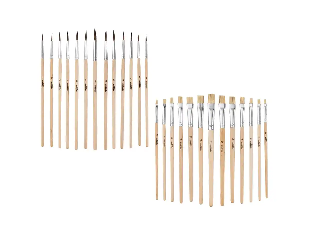 Bild 1 von crelando® Pinsel-Set, 13-teilig