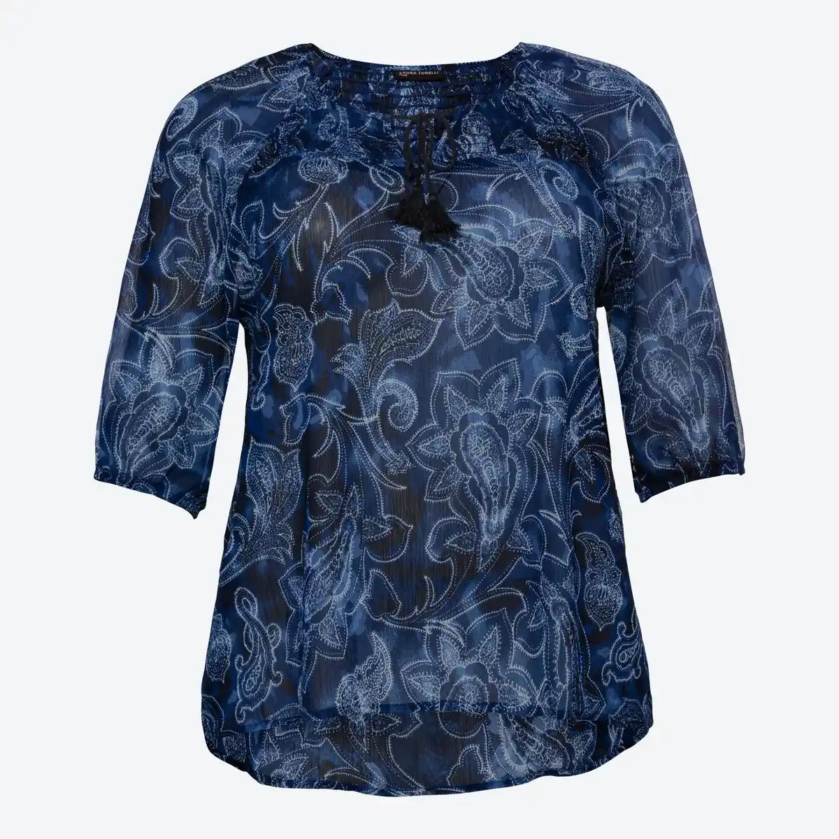 Bild 3 von Damen-Bluse mit Paisley-Muster, große Größen