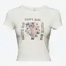 Bild 3 von Damen-T-Shirt im Cropped-Design