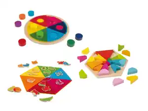 Playtive Holz-Farbspiel