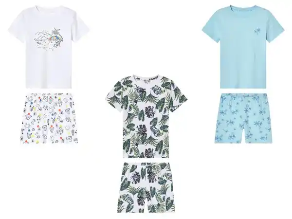Bild 1 von lupilu® Kinder Pyjama, aus reiner Baumwolle