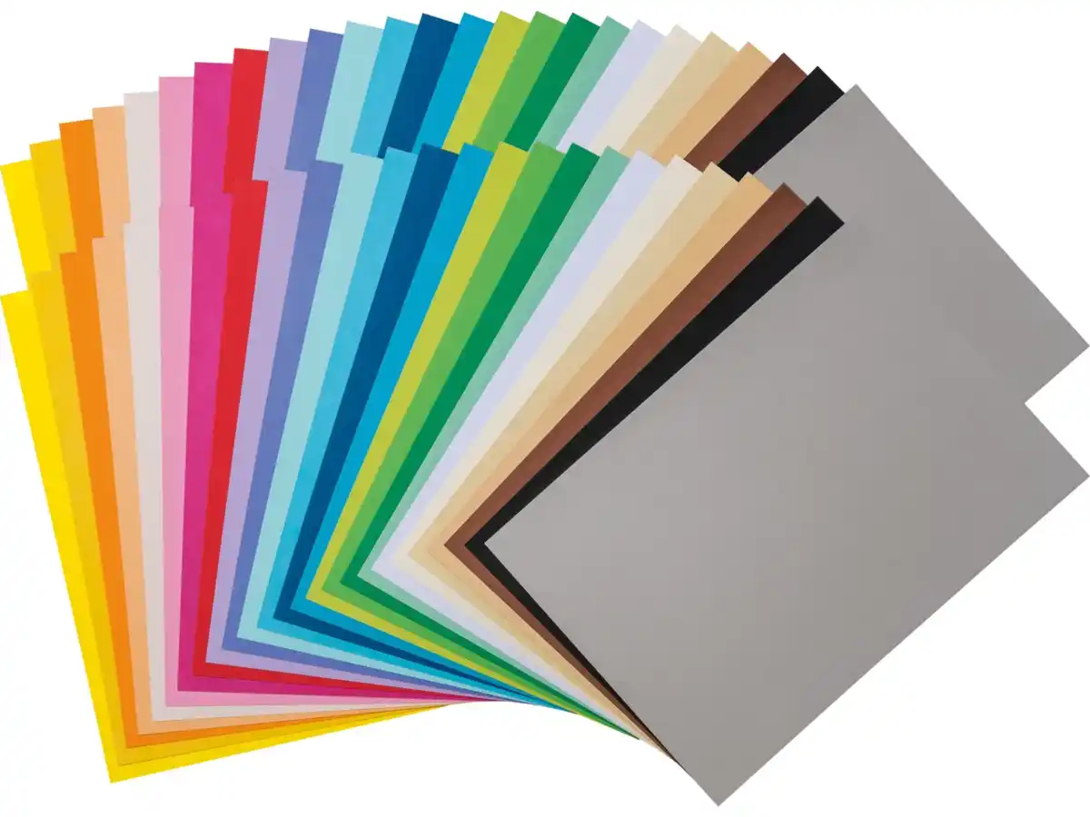 Bild 1 von crelando® Fotokarton-/Tonzeichenpapier-Block