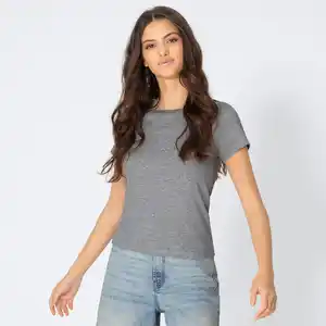 Damen-T-Shirt mit Rundhalsausschnitt