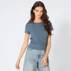 Damen-T-Shirt mit Rundhalsausschnitt