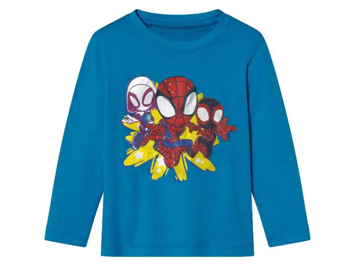 Bild 2 von Kinder Langarmshirt, weiche Single-Jersey-Qualität