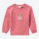 Bild 1 von Baby-Mädchen-Sweatshirt mit Bär-Applikation