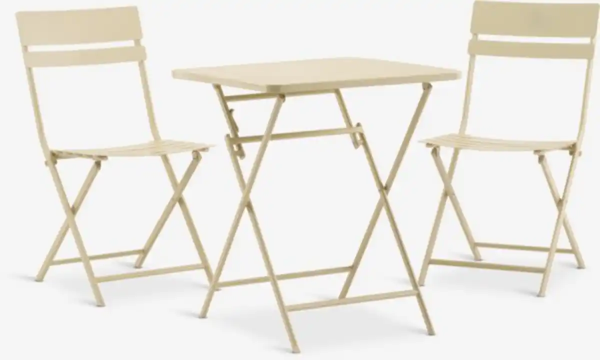 Bild 1 von Bistro-Set ABORG B60xL60 gelb