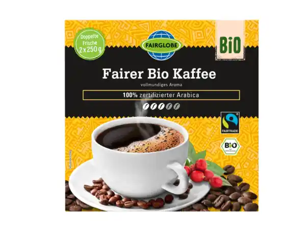 Bild 1 von Fairglobe Fairer Bio Kaffee
