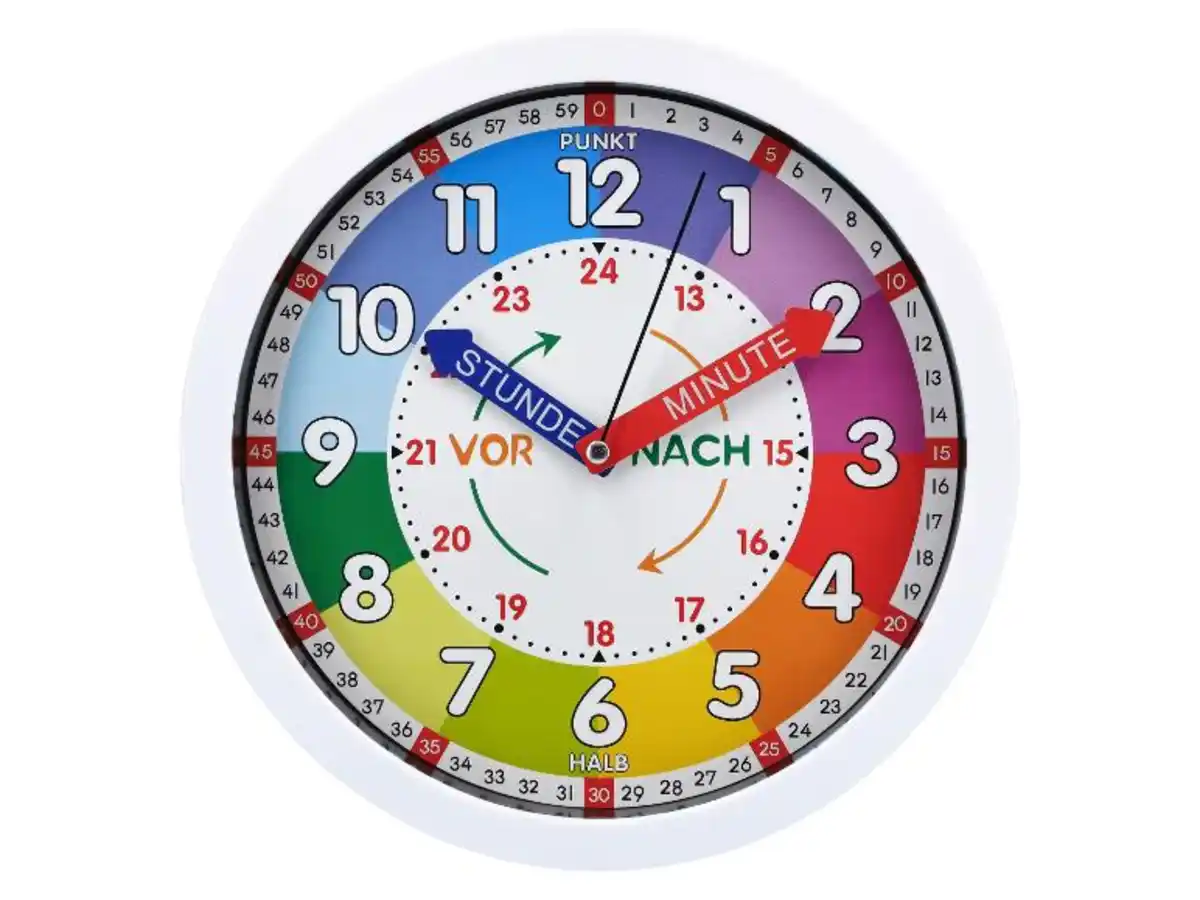 Bild 3 von lupilu® Lern-Wanduhr, mit Quarz-Uhrwerk