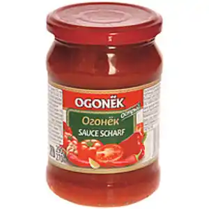 Tomaten-Paprika-Sauce "Ogonek", scharf