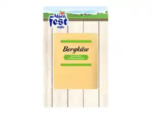 Alpenfest Bergkäse Scheiben,  150 g