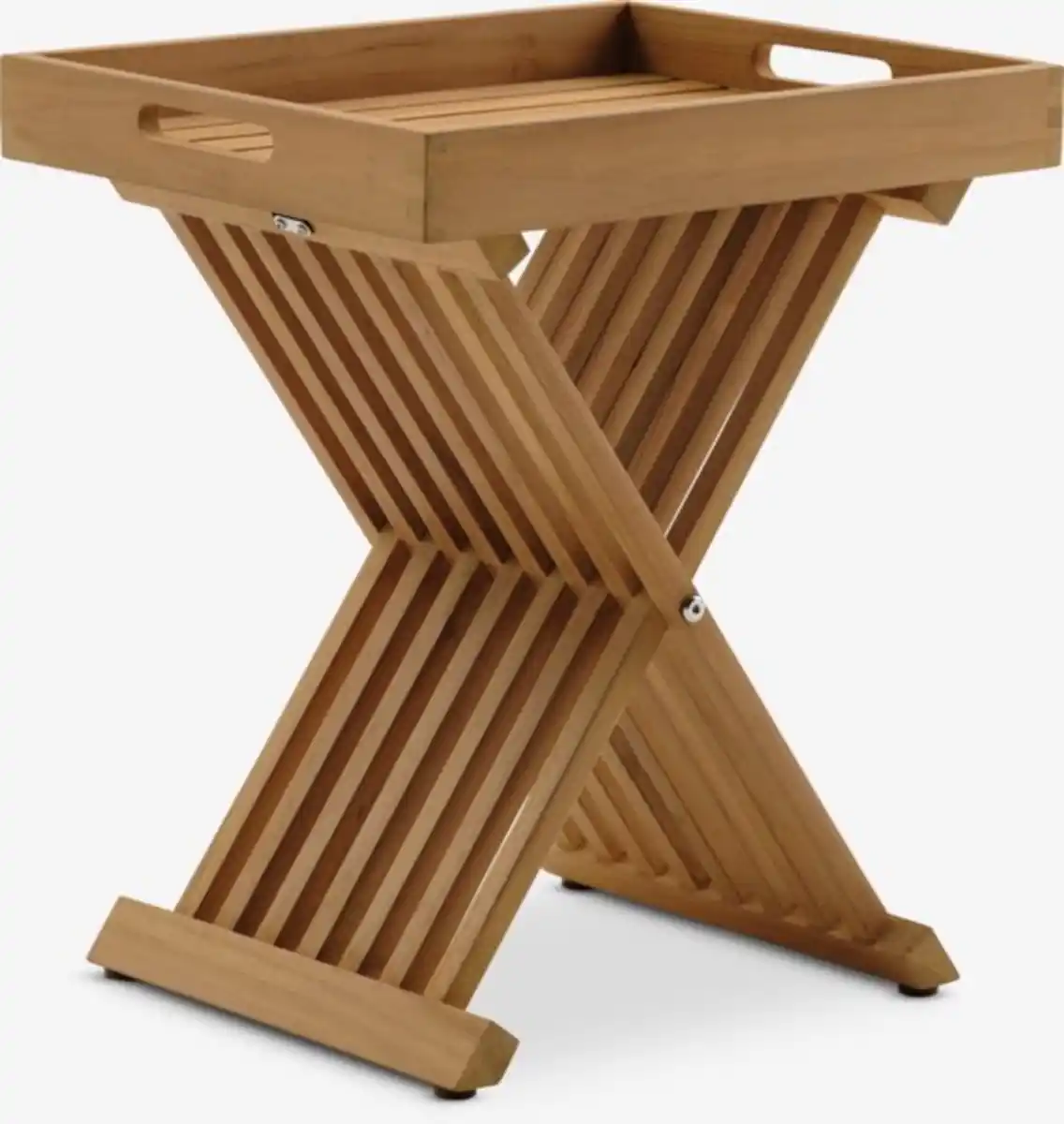 Bild 1 von Tabletttisch GASSUM B40xL32xH46 Teakholz