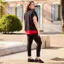 Bild 4 von Damen-Leggings mit Strukturstoff