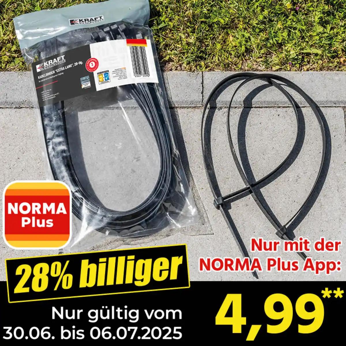 Bild 1 von Kraft Werkzeuge Spezial-Kabelbinder