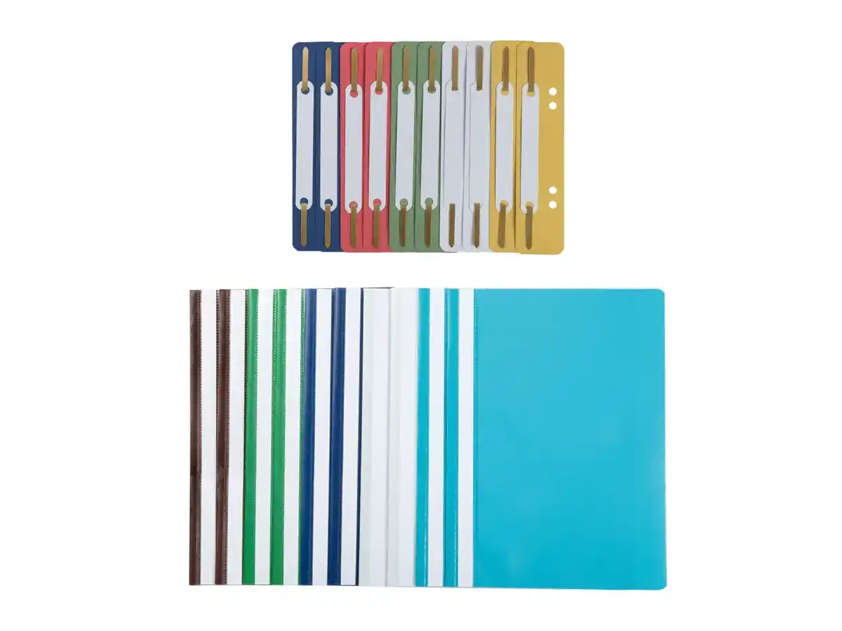 Bild 1 von crelando® 10 Schnellhefter/Heftstreifen,  10 Stu