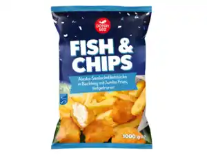 Ocean Sea MSC Fish & Chips,  1 kg