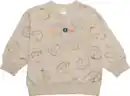 Bild 1 von Anouk natubini Anouk Sweatshirt mit "Anouk" Stickerei & Affi-Muster, beige, Gr. 116