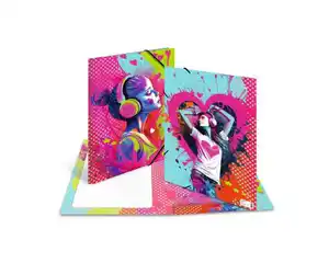 Sammelmappe Music Girl A3 Karton