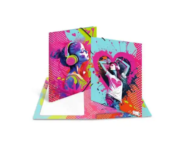Bild 1 von Sammelmappe Music Girl A3 Karton