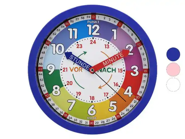 Bild 1 von lupilu® Lern-Wanduhr, mit Quarz-Uhrwerk