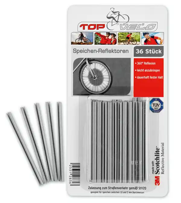 Bild 1 von Top Velo Speichen-Reflektoren 44er-Set