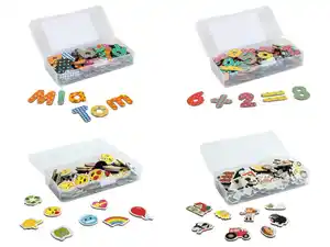 Playtive Kinder Magnet-Set, zum Lernen und Spielen