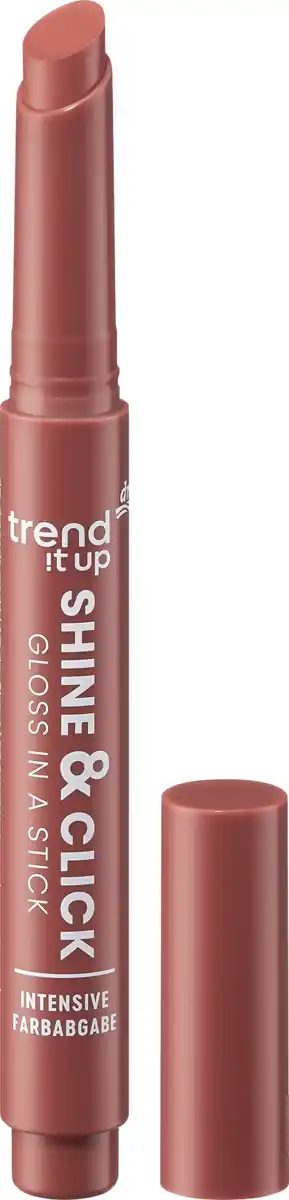 Bild 1 von trend !t up Lippenstift Shine & Click 020 Cinnamon Brown